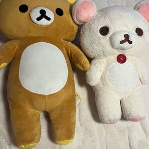 Rilakkuma Korilakkuma Large Plush set of 2